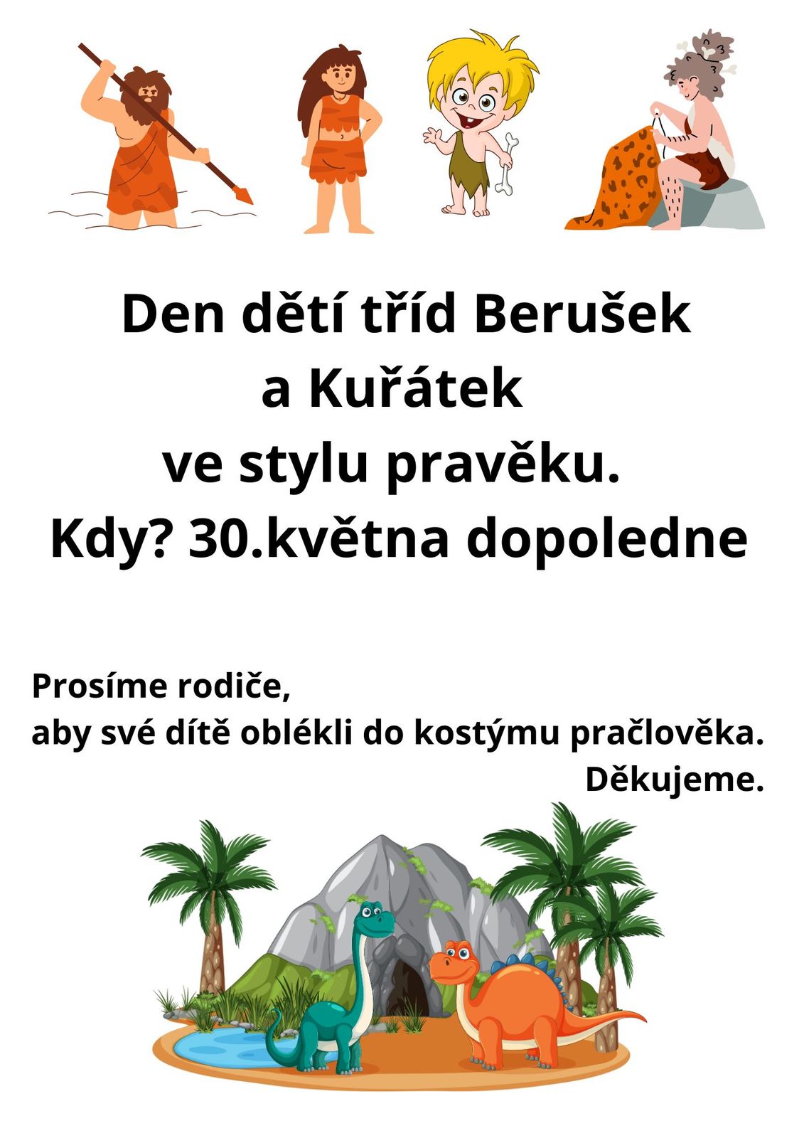 Den dětí třídy Berušek a Kuřátek